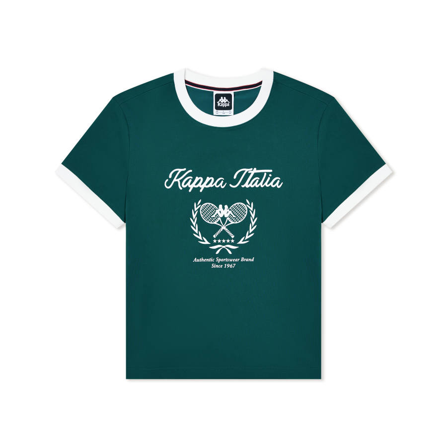 Kappa Summer T Shirt Women's Pine Green