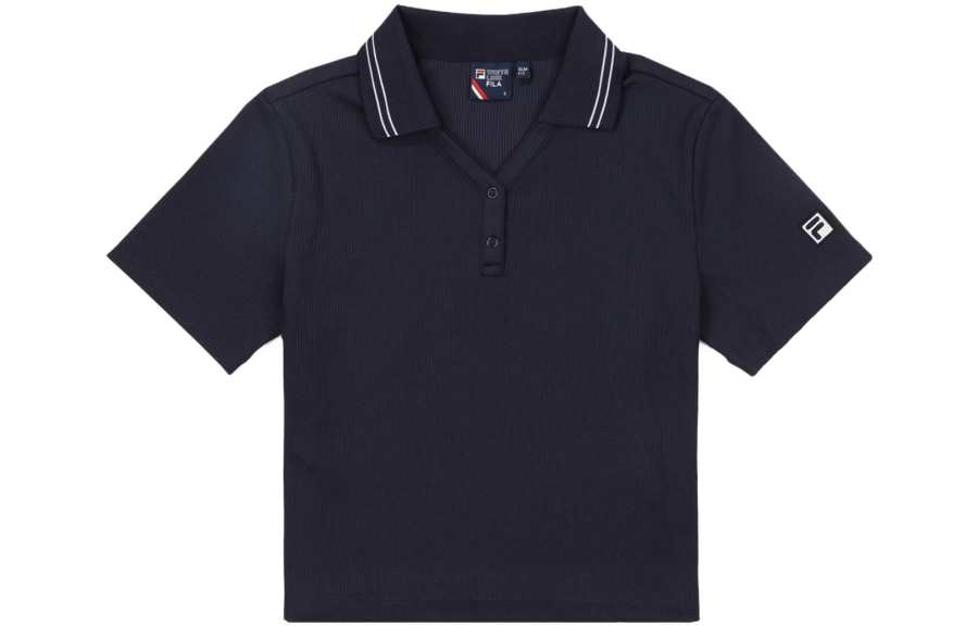 FILA Polo Shirts Women's Dark Blue Moderate Other