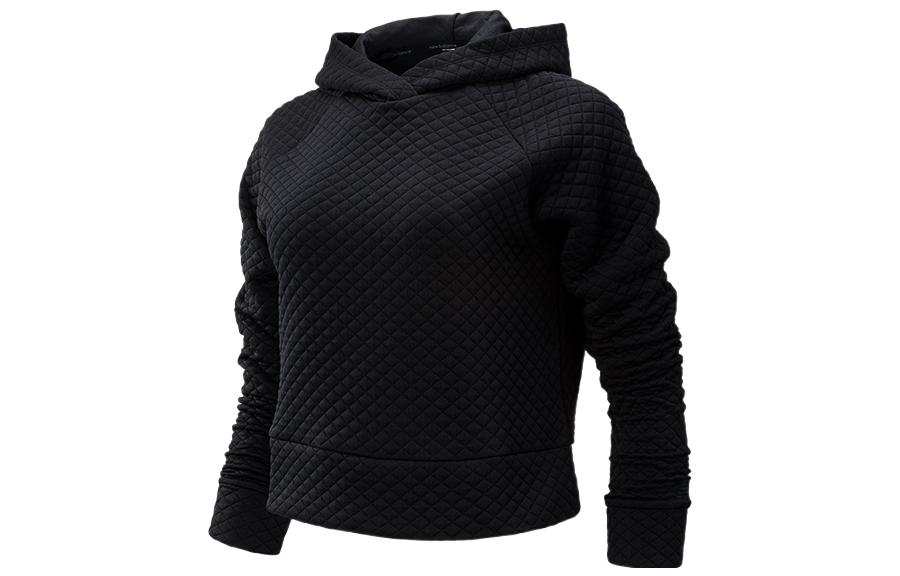 New Balance New Balance Sweatshirts Women's Black Hooded Moderate Regular
