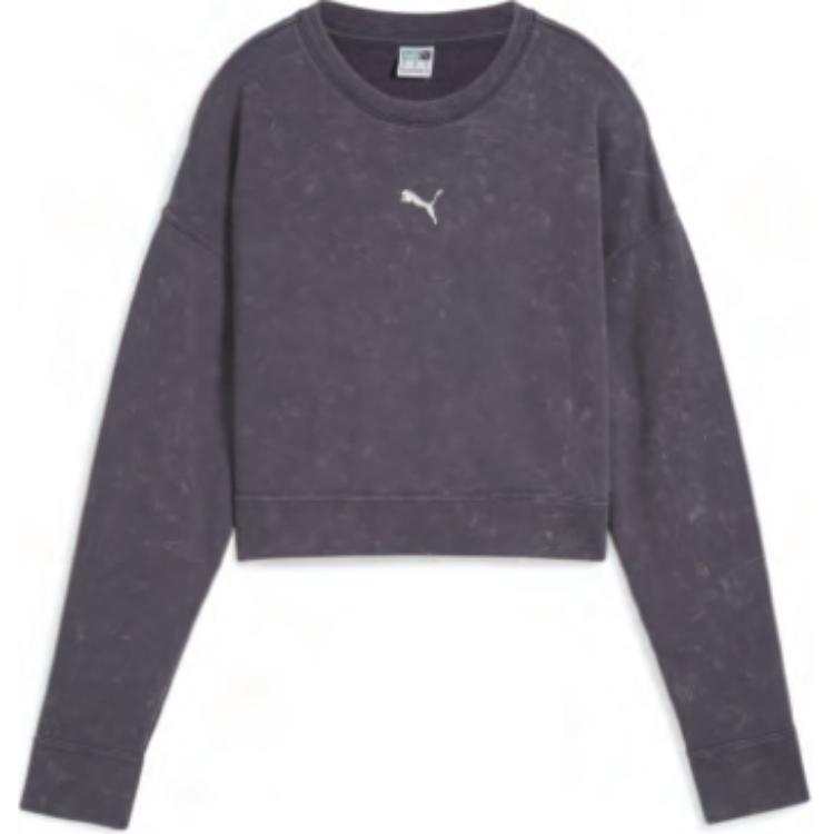 PUMA Sportstyle FW24 Sweatshirt Women's Galaxy Gray