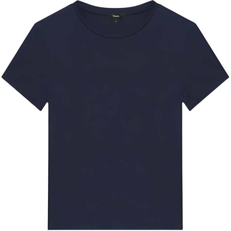 THEORY T Shirt Women's Deep Sea Blue