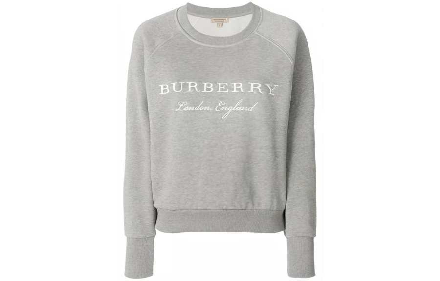 Burberry Sweatshirt Women's Gray