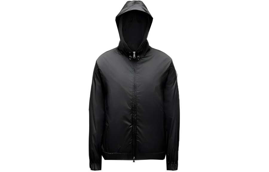 Moncler SS22 Jackets Women's Black Hooded Moderate