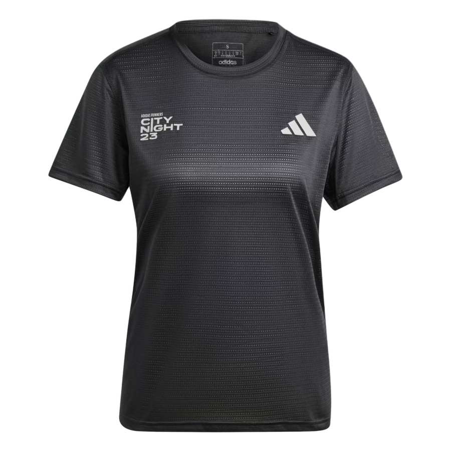 Adidas Adidas T Shirts Women's Black Crew Neck Moderate Straight Fit