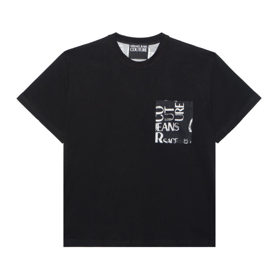 VERSACE JEANS COUTURE Graphic Printed Crewneck T-Shirt
