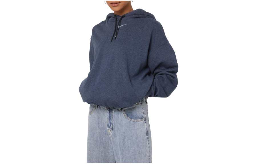 Nike Nike Sweatshirts Women's Navy Blue Hooded Moderate Other