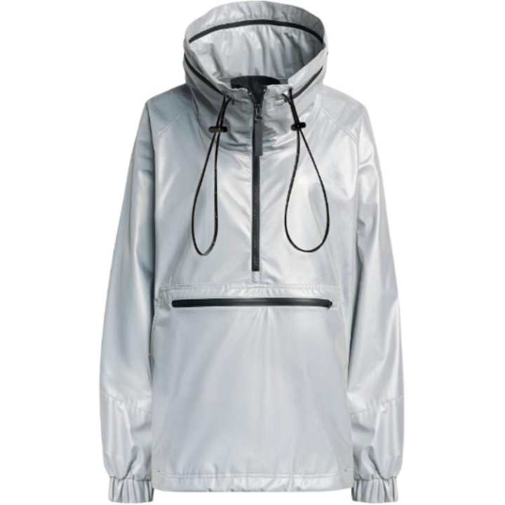 Adidas Adidas Stella McCartney EARTH PROTECTOR PULL on JACKET Sweatshirt Women's Silver