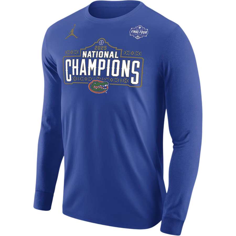 Jordan Jordan Florida Men's Team Men's Jordan College National Champs Long Sleeve T Shirt