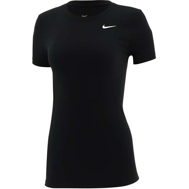 Nike Nike T Shirts Women's Black Crew Neck Moderate