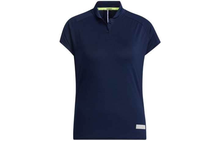 Adidas Adidas Polo Shirts Women's Blue Polo Collar Moderate Straight Fit