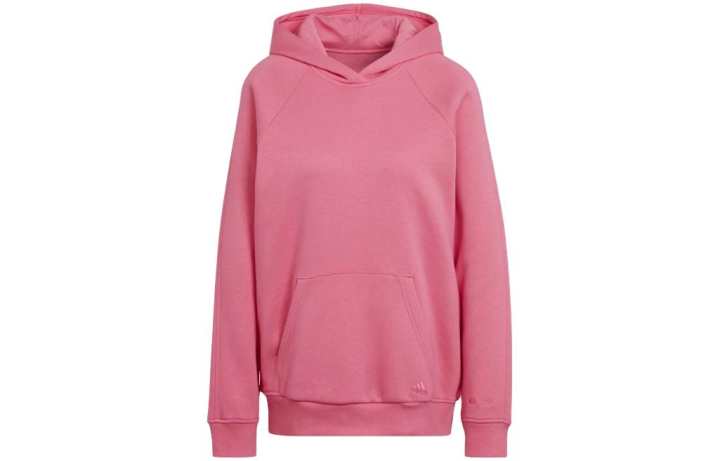 Adidas Adidas Sweatshirts Women's Pink Hooded Moderate Regular