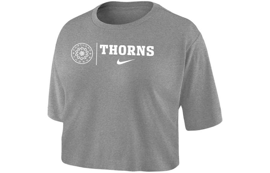 Nike Nike Portland Thorns Women's Nike Dri FIT Soccer Cropped T Shirt