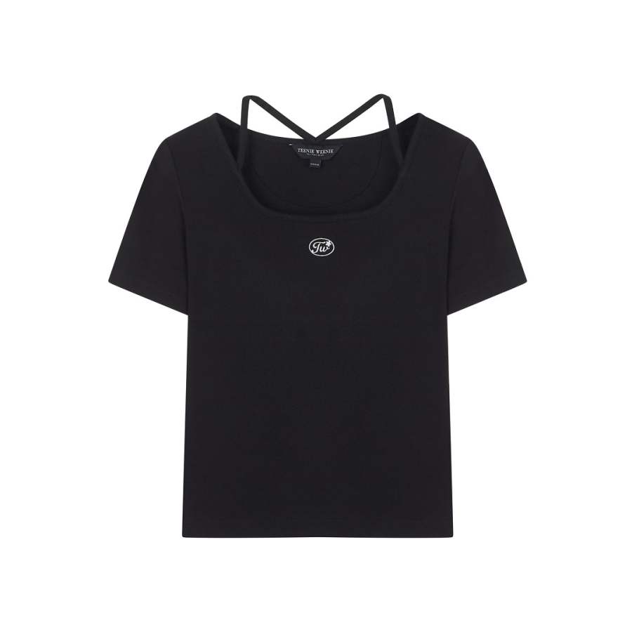 Teenie Weenie T Shirt Women's Black