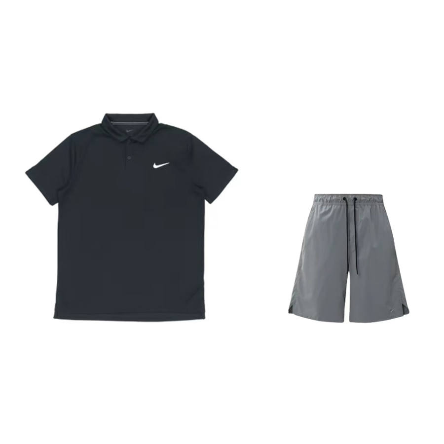 Nike Nike Casual Sportswear Unisex Polo Collar Moderate