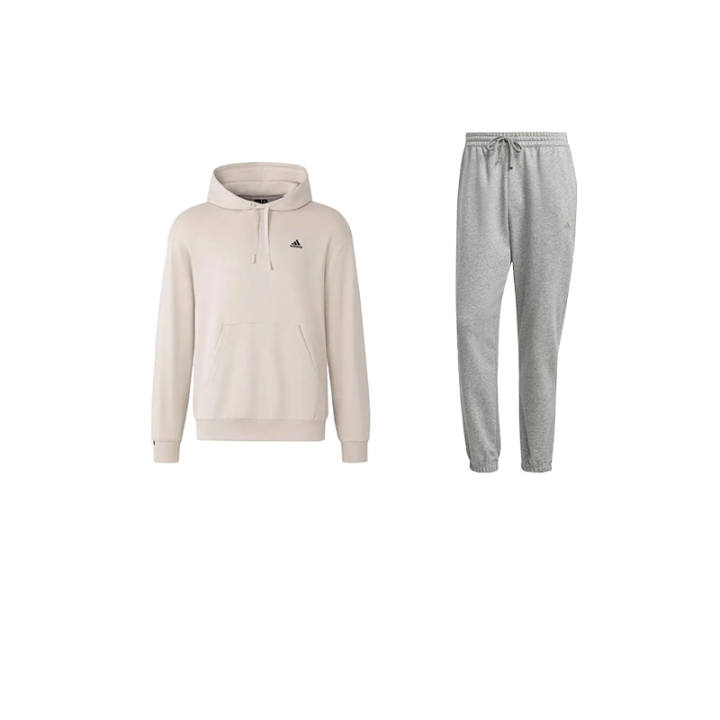 Adidas Adidas Sweatshirt Sets Men's Hooded Moderate