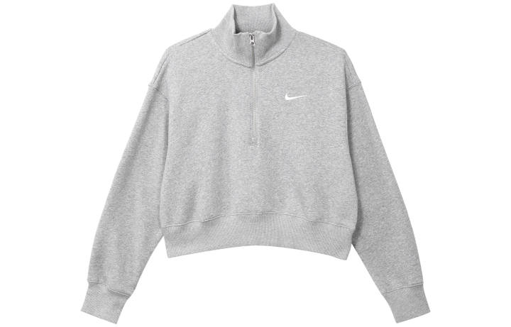 Nike Nike Sportswear Phoenix Fleece Polo Shirt Women's Gray