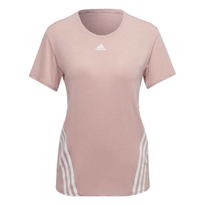 Adidas Adidas Drop Shoulder Sleeve T Shirt Women's Pink