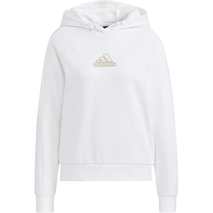 Adidas Adidas Sweatshirts Women's White Hooded Moderate Regular