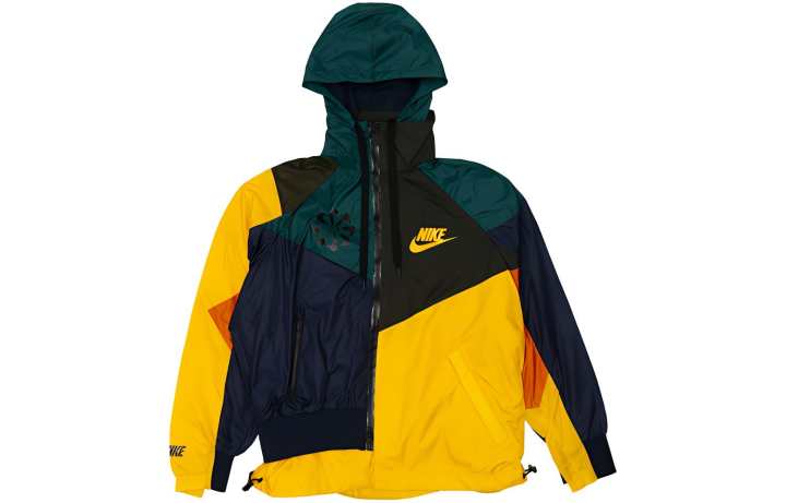 Nike Nike X Sacai Hooded Anorak 'University Gold/Sequoia'