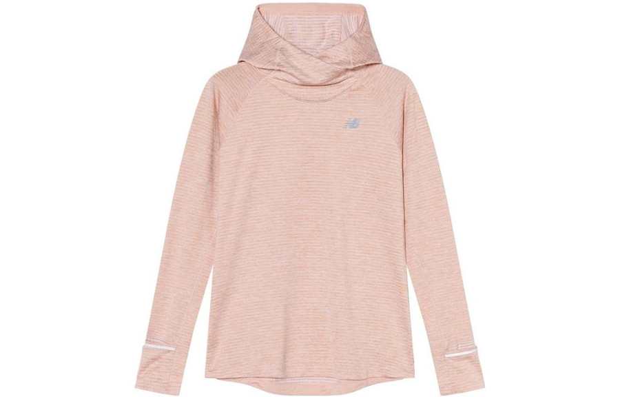 New Balance New Balance Knitwear Women's Pink Hooded Moderate Other