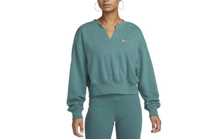Nike Nike Polo Shirts Women's Mineral Green V Neck Moderate Other
