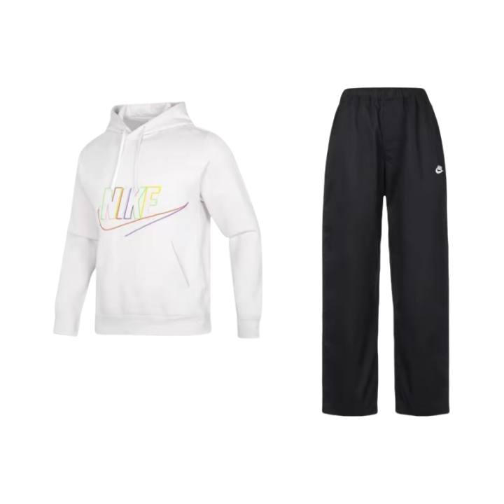 Nike Nike Sweatshirt Sets Unisex Hooded Moderate