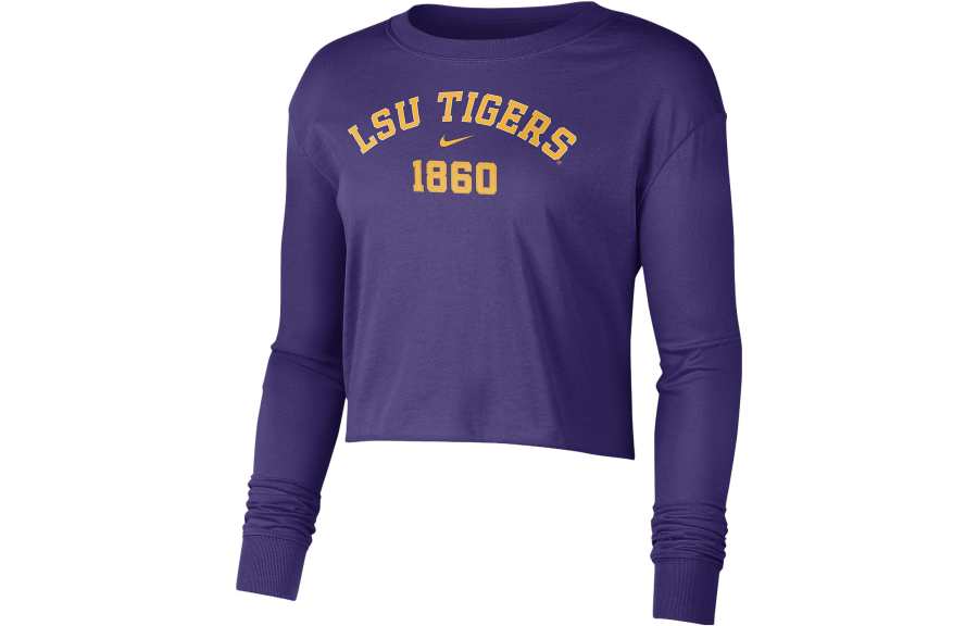Nike Nike T Shirts Women's Purple Crew Neck Moderate