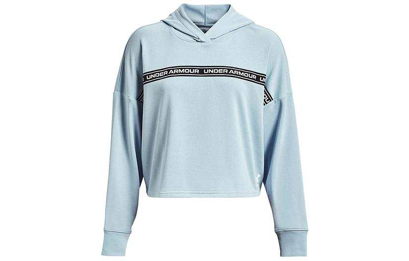 Under Armour Sweatshirts Women's Blue Hooded Moderate Other