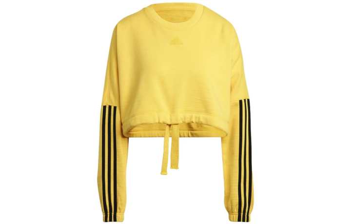 Adidas Adidas Sweatshirts Women's Gold Crew Neck Moderate Other