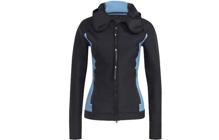 Adidas Adidas Jackets Women's Black Hooded Moderate Other
