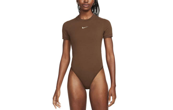 Nike Nike Bodysuits Women's Coffee Crew Neck