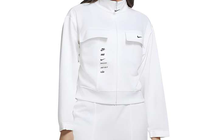 Nike Nike Jackets Women's White Stand Collar Moderate Other