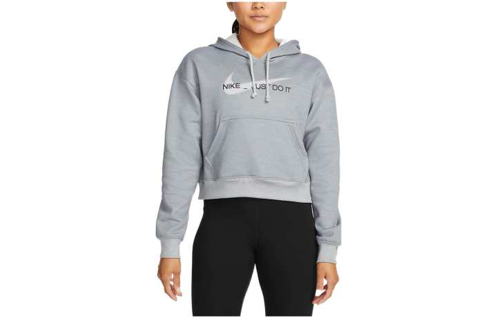 Nike Nike Sweatshirts Women's Gray Hooded Moderate Regular