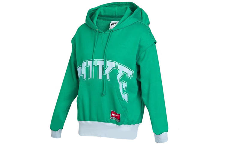 Nike Nike Sweatshirts Women's Green Hooded Moderate Other