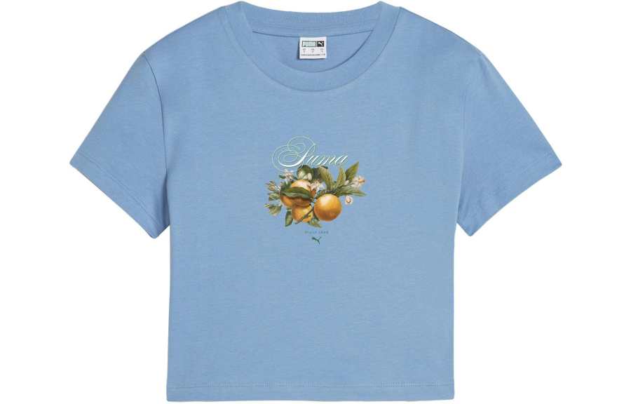 PUMA T Shirt Women's Light Blue