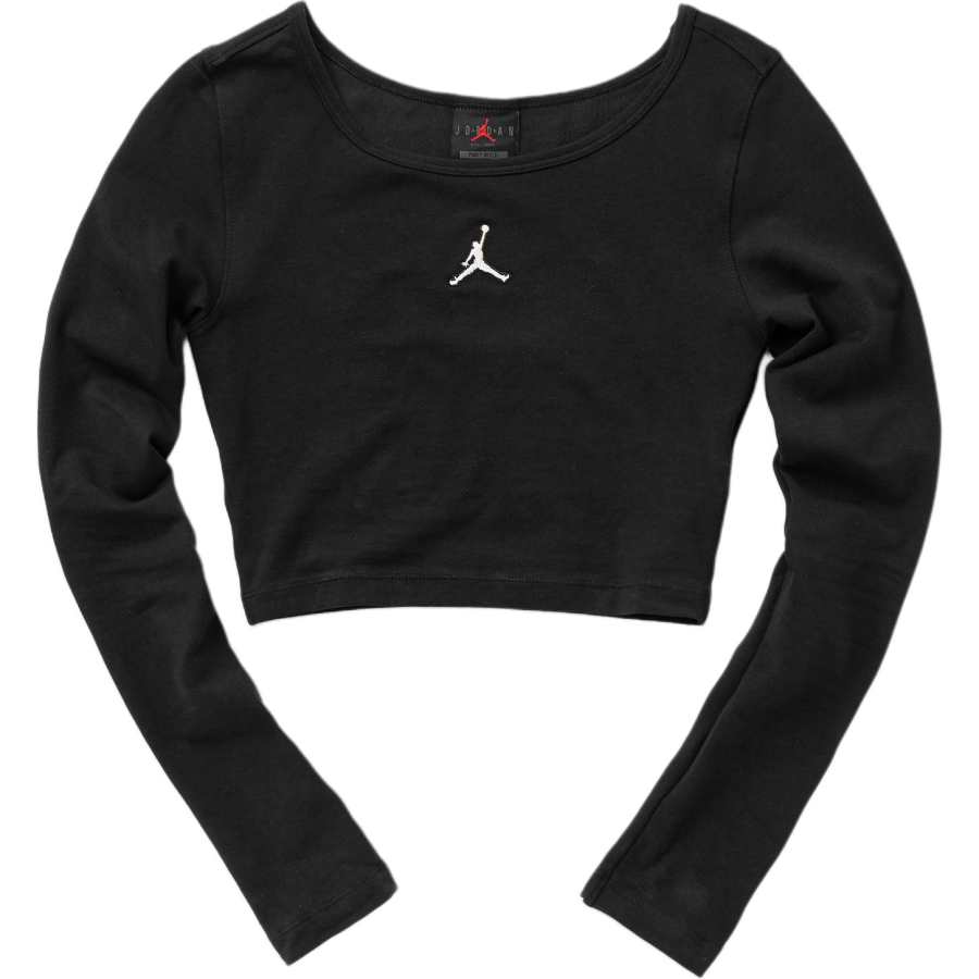 Jordan Jordan T Shirts Women's Black Crew Neck Moderate Other