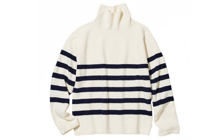UNIQLO Stripes Knitwear Women's Ivory