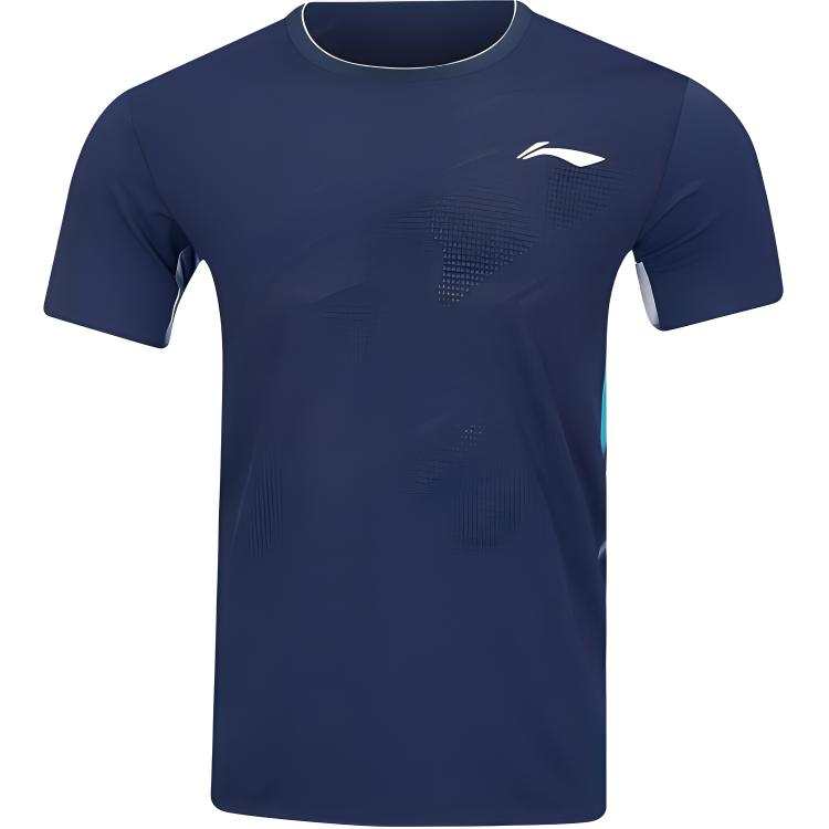 Li-Ning Li Ning Tennis Collection Badminton Jersey Unisex Dark Ship Blue