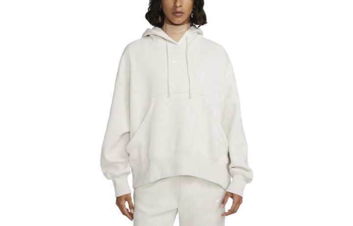 Nike Nike Women's Oversized Pullover Hoodie Light Orewood Brown/Sail