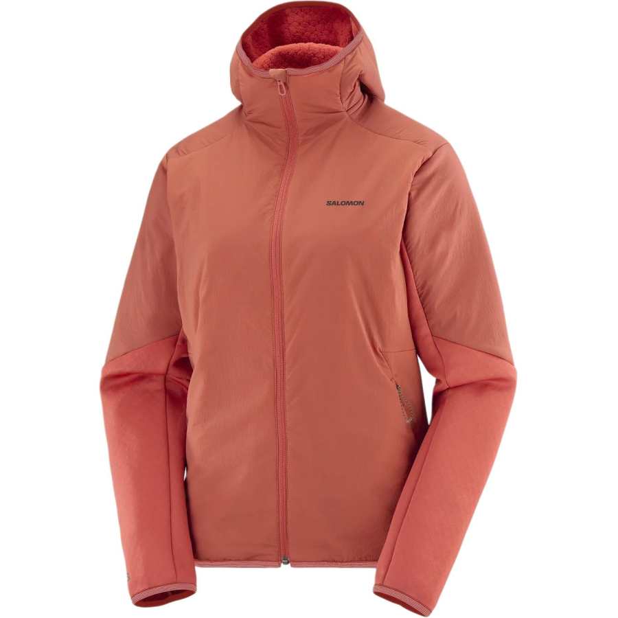 SALOMON OUTLINE WARM HYBRID Jackets & Coats Women's Tandoori Spices