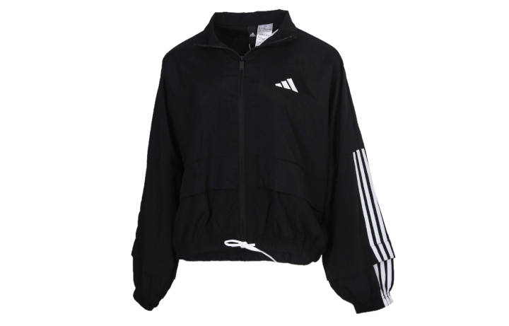 Adidas Adidas Jackets Women's Black Stand Collar Moderate Instructor