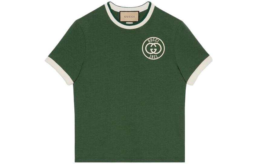 GUCCI SS23 T Shirt Women's Green