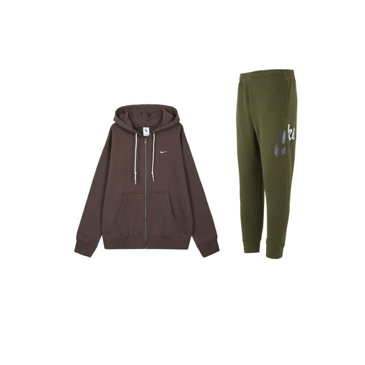 Nike Nike Sweatshirt Sets Men's Hooded Moderate