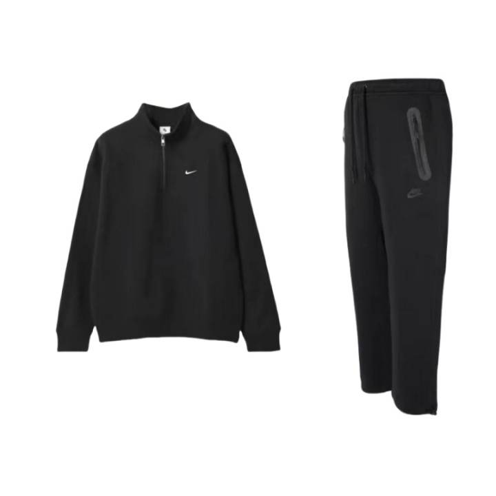 Nike Nike Daily Vintage Sweatshirt Set Men's Black
