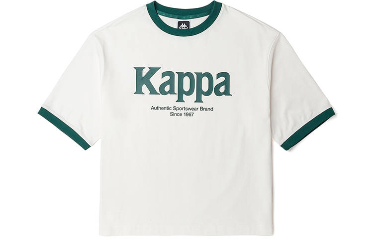 Kappa T Shirts Women's Crew Neck Moderate Straight Fit