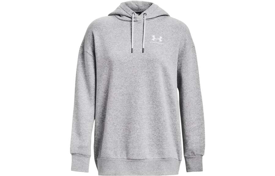 Under Armour Sweatshirts Women's Gray Hooded Moderate Regular
