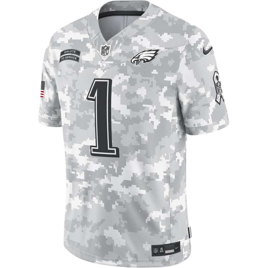 Nike Nike Jalen Hurts Philadelphia Eagles Salute To Service Men's Nike Dri-FIT Nfl Limited Jersey
