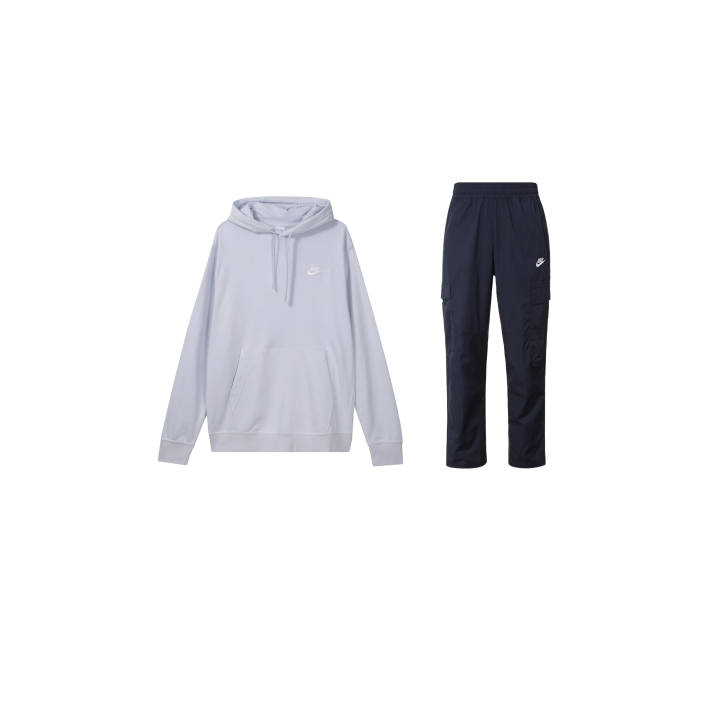 Nike Nike Sweatshirt Sets Men's Hooded Moderate