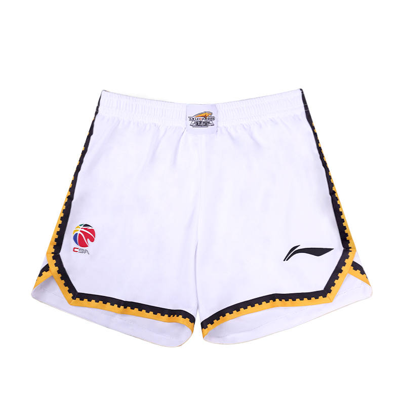 Li-Ning Li Ning CBA Collection Basketball Shorts League Version 24 25 Liaoning Team Men's Standard White