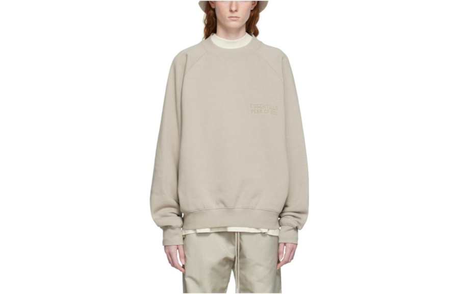 Fear Of God Essentials Sweatshirts Women's Smoke Gray Crew Neck Moderate Other